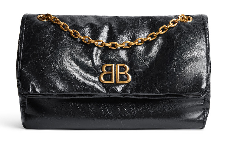 Монте-Карло Средняя Цепь Плечевая Сумка Balenciaga — фото 3