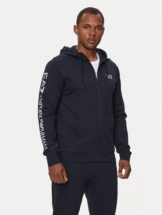 

Толстовка regular fit Ea7 Emporio Armani, синий