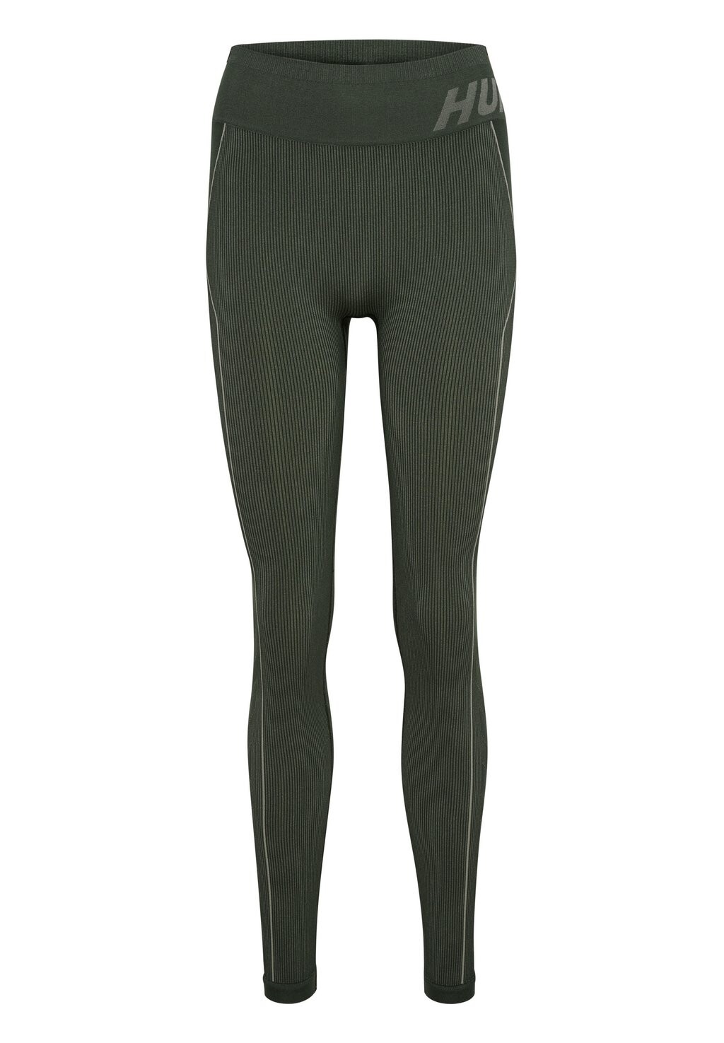 

Леггинсы CHRISTEL SEAMLESS Hummel, цвет climbing ivy seagrass melange