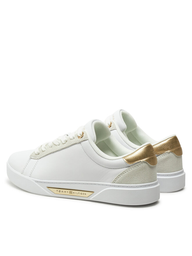 Кроссовки Chic Court Sneaker FW0FW08382 Tommy Hilfiger, белый — фото 3