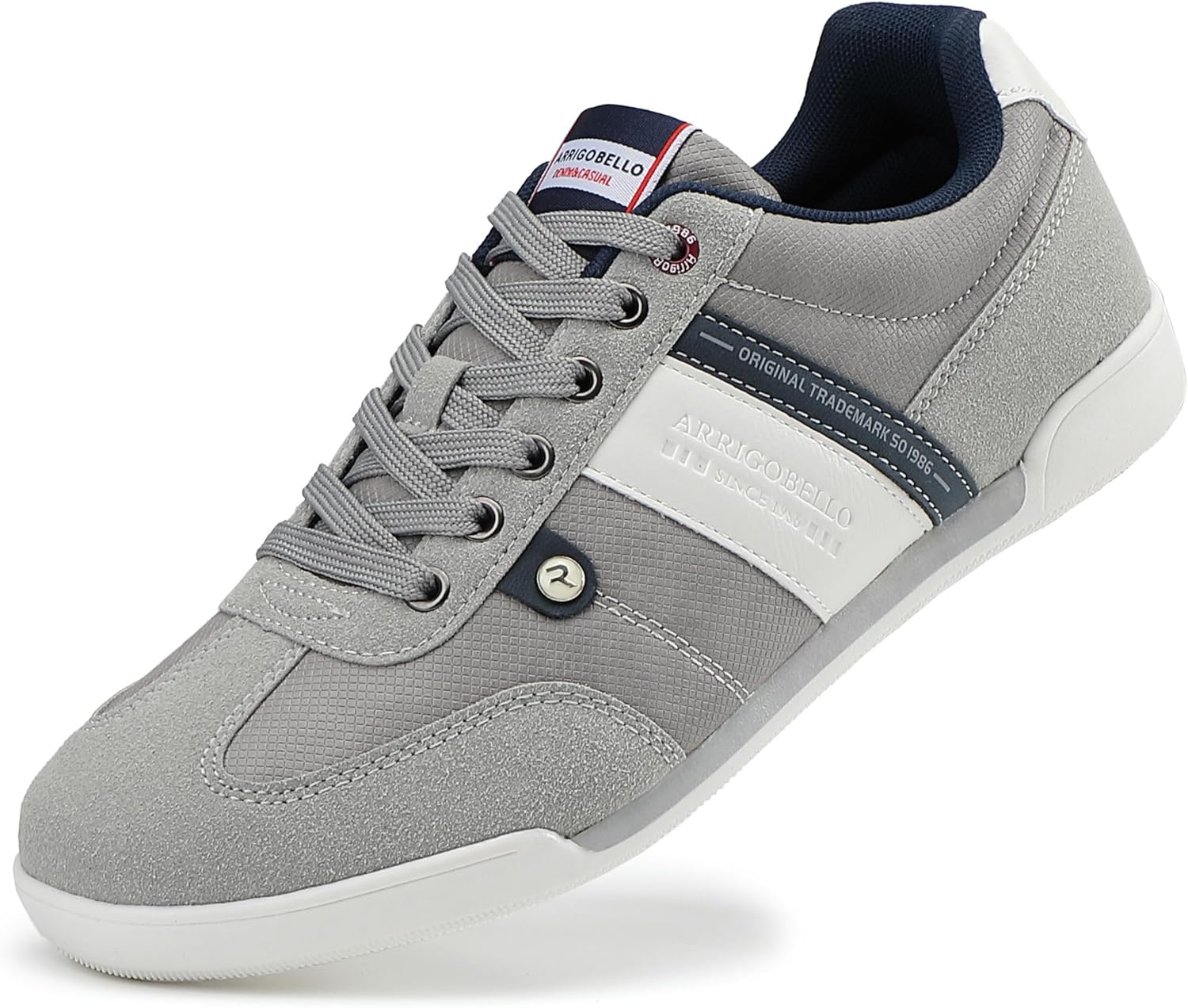 

Мужские повседневные кроссовки AX BOXING, модные кроссовки, дышащие и удобные для ходьбы, серый