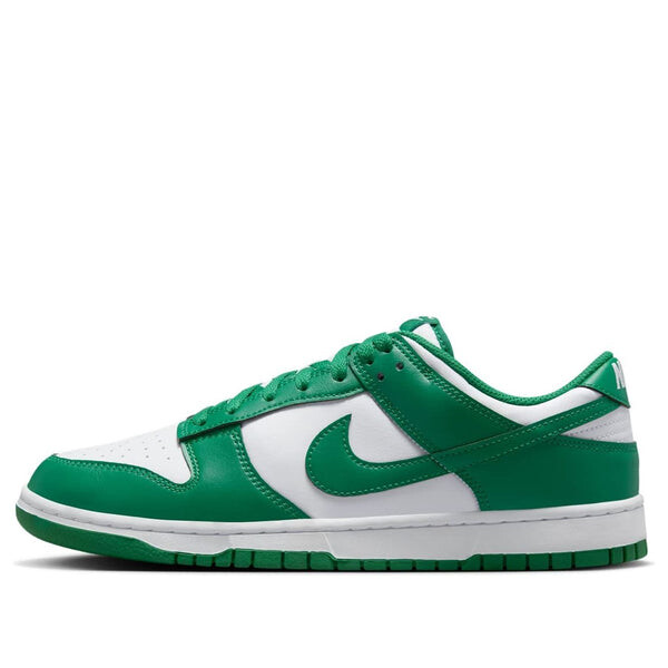 

Кроссовки dunk low 'white malachite' Nike, белый