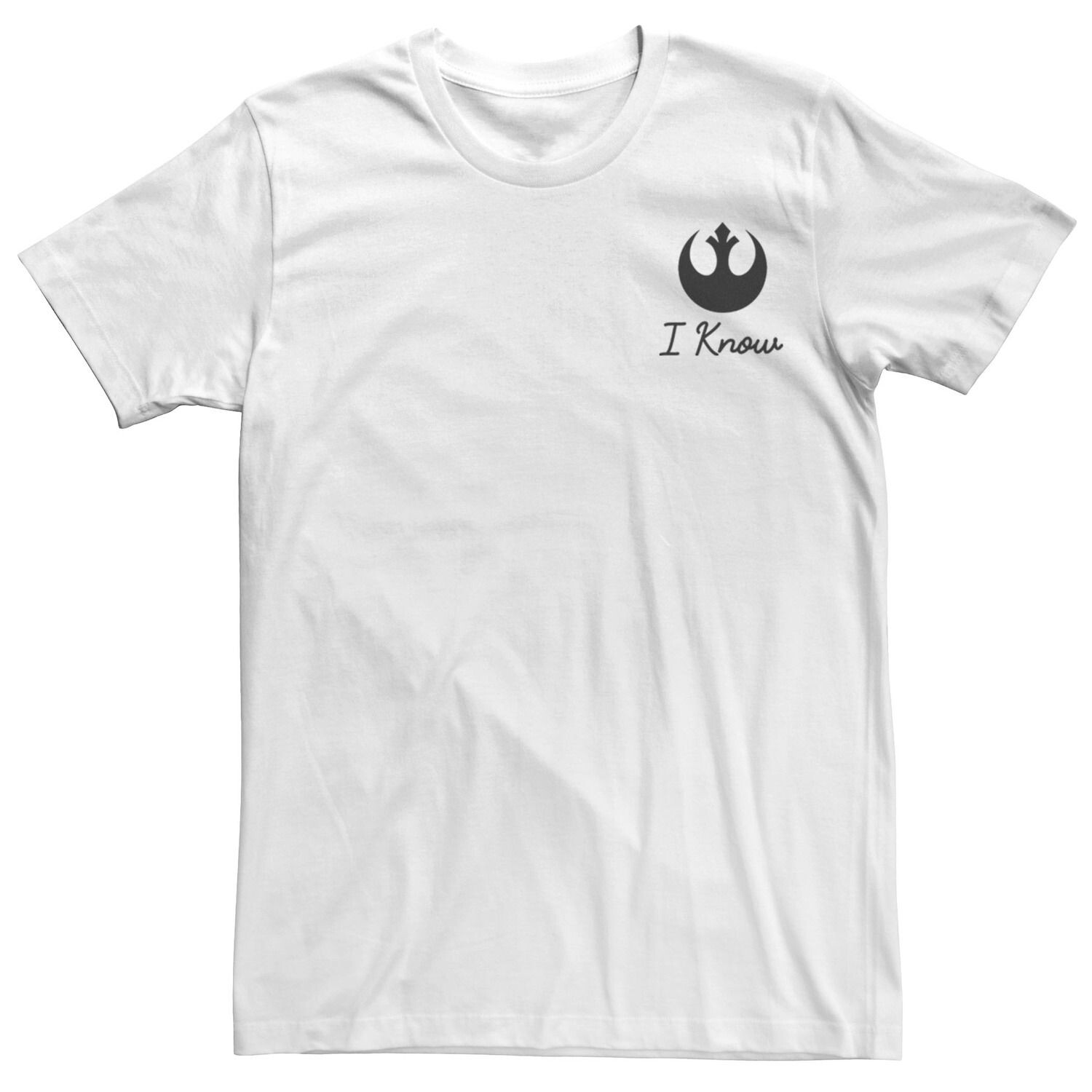 

Мужская классическая футболка Han's Quote Star Wars