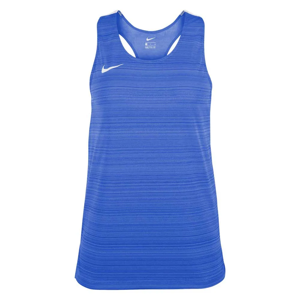 

Футболка без рукавов спортивная Nike Stock Dry Miler, синий