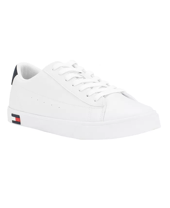 

Мужские кроссовки Risher Low Top на шнуровке Tommy Hilfiger, белый