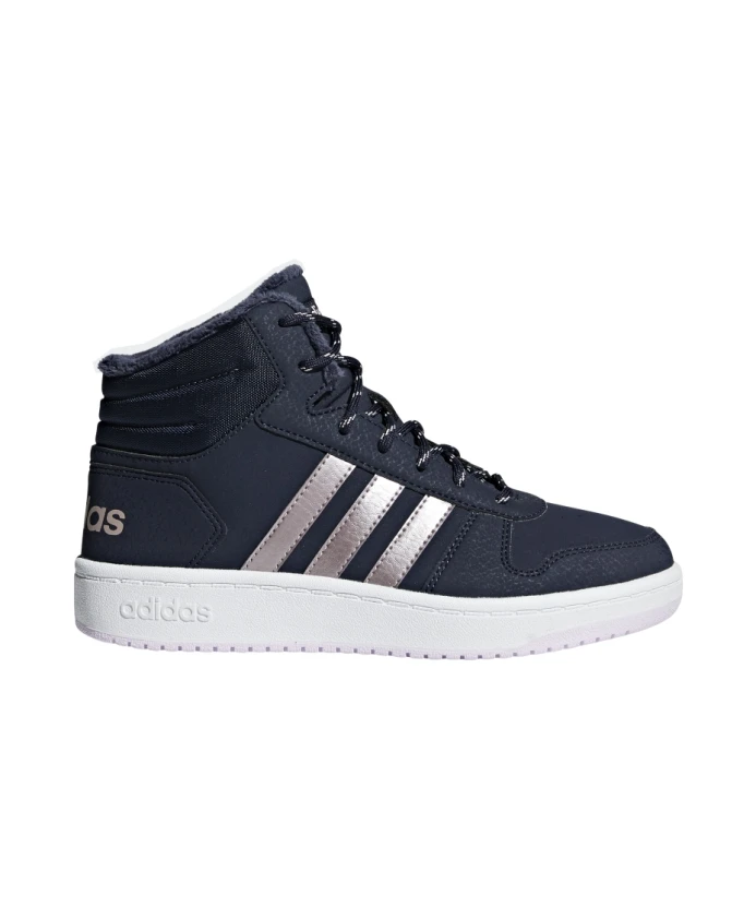 

Туфли Mid 2.0 с фиолетовыми обручами Adidas, синий