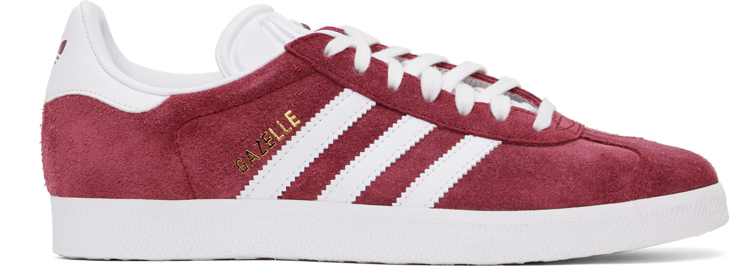 

Кроссовки Gazelle бордового цвета Adidas Originals, Collegiate burgundy/Cloud white/Gold metallic, Красный, Кроссовки Gazelle бордового цвета Adidas Originals, Collegiate burgundy/Cloud white/Gold metallic