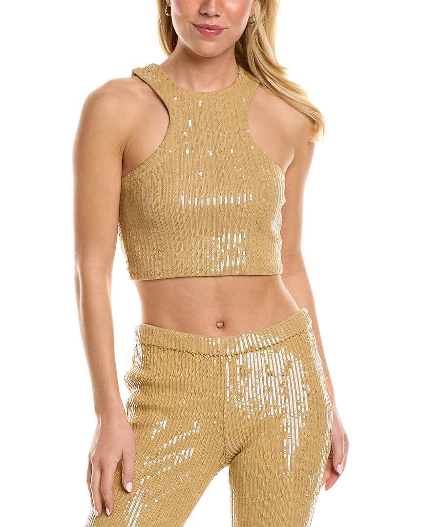

Retrofête Audra Sequin Knit Топ, коричневый