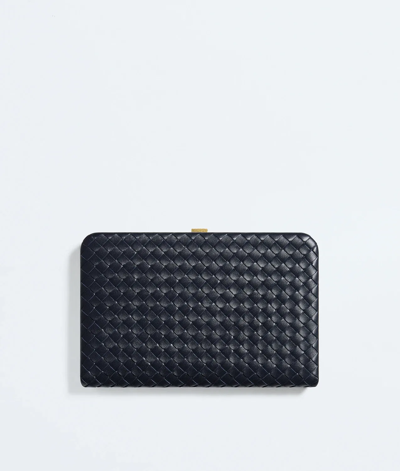 Клатч Mezzanotte BOTTEGA VENETA, синий — фото 4