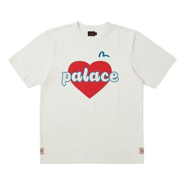 

Футболка x evisu heart t-shirt 'white' Palace, белый