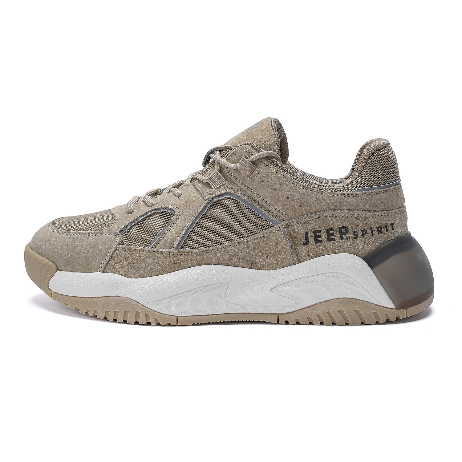 

Кроссовки JEEP SPIRIT Chunky Sneakers Men Low-top, коричневый