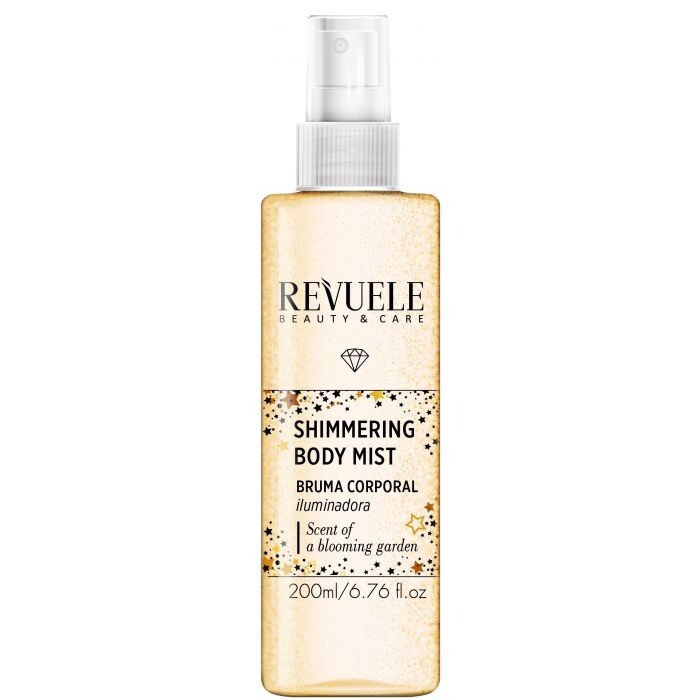 

Спрей для тела Shimmering Body Mist Bruma corporal iluminadora Revuele, Gold