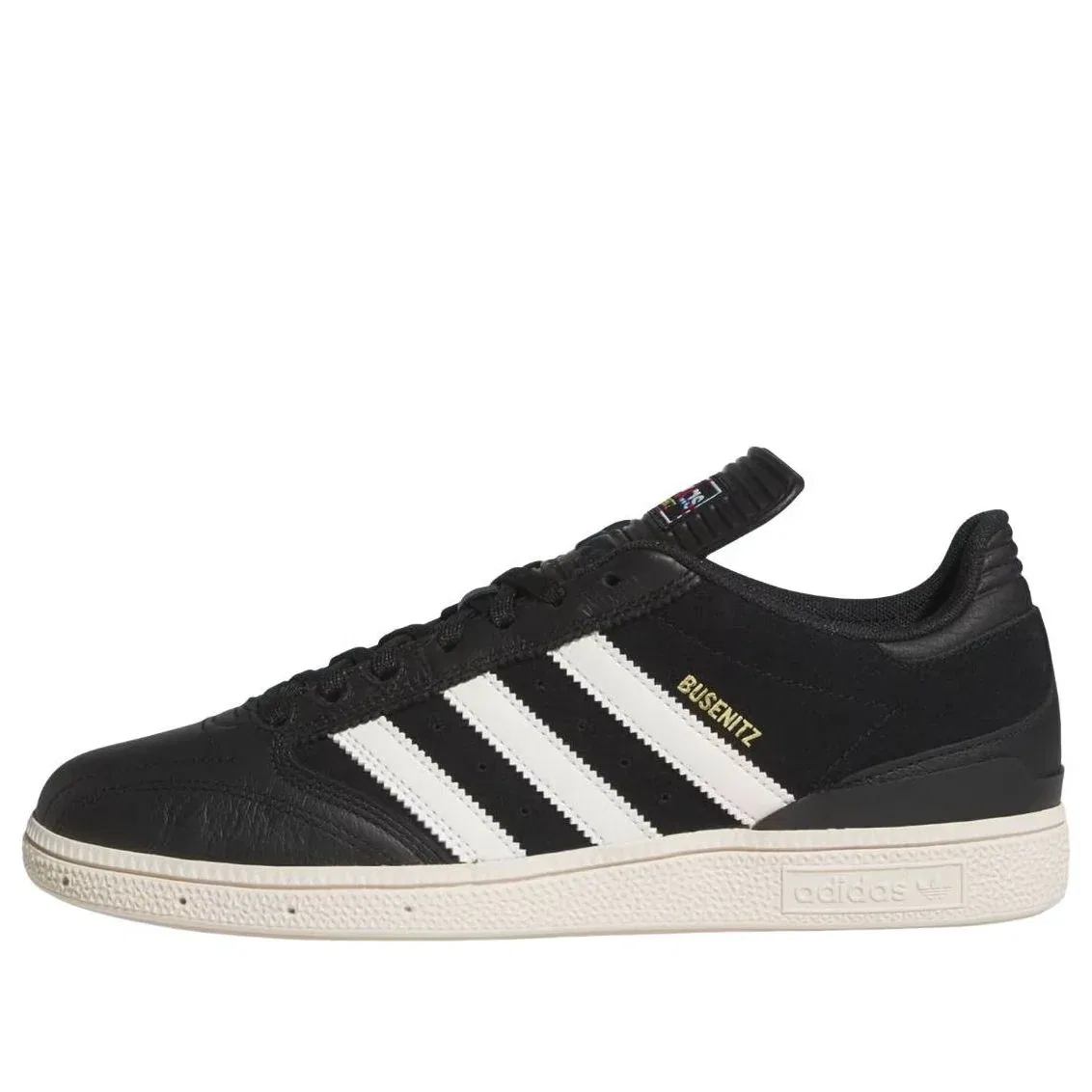Кроссовки Adidas Busenitz 'Black Gold Metallic' HQ4708, черный