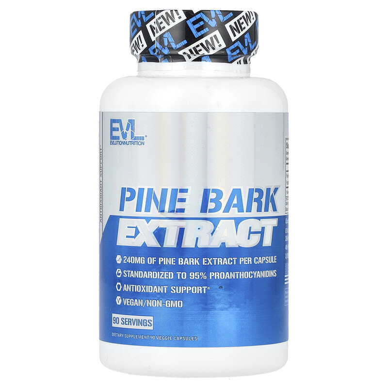 

EVLution Nutrition, Pine Bark Extract, 240 mg, 90 Veggie Capsules