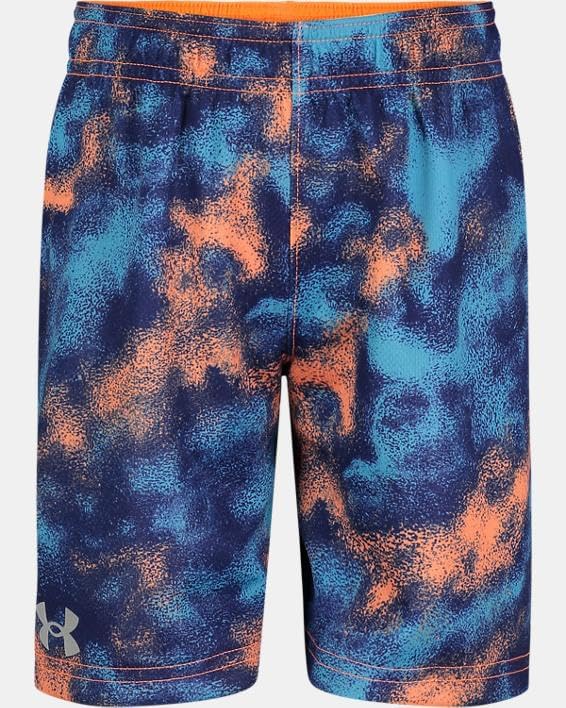 

Короткие шорты Under Armour Boys Prototype, эластичный пояс, мягкие и удобные, Orange Blast Reversible