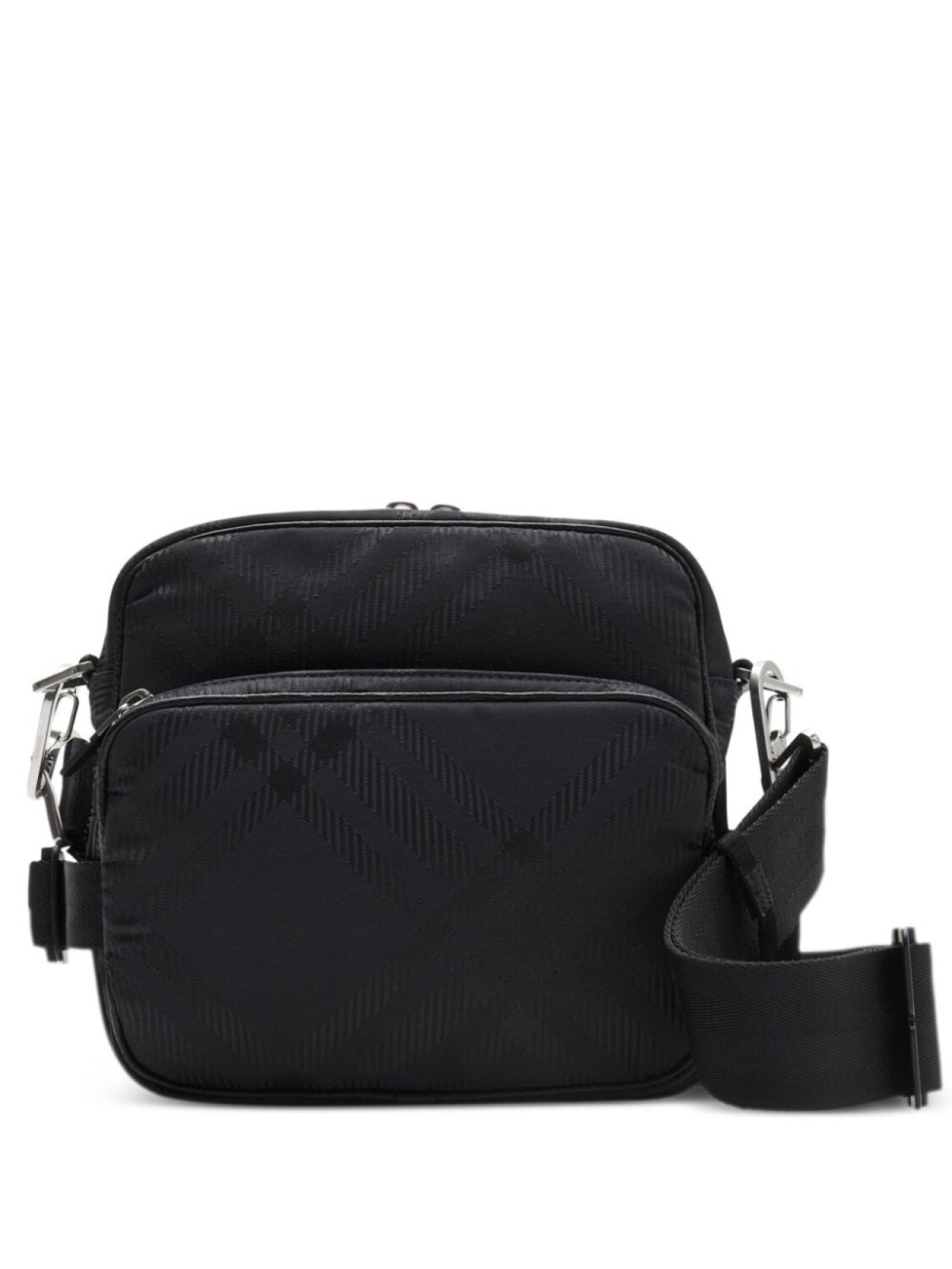

Сумка через плечо Check Jacquard Pocket Burberry, черный
