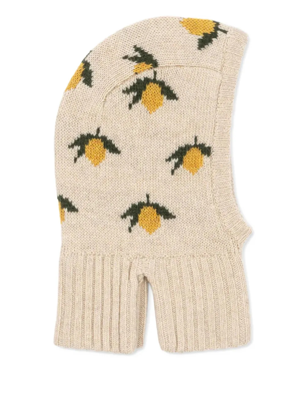 

Лимонная балаклава Konges Sløjd, нейтральный