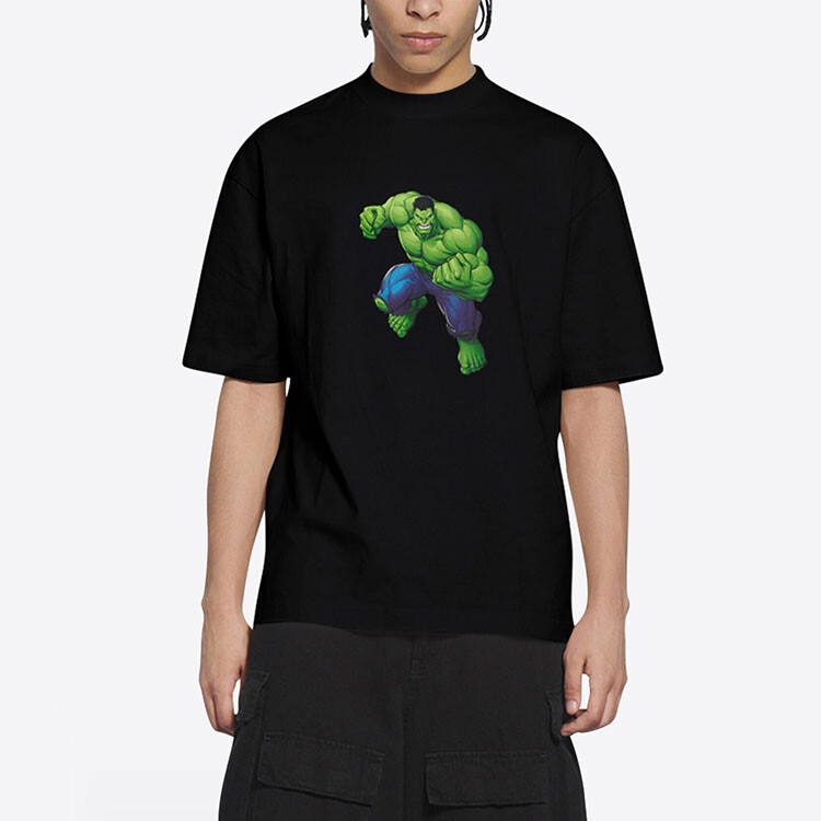 

Футболка Balenciaga Hulk 2021, черный