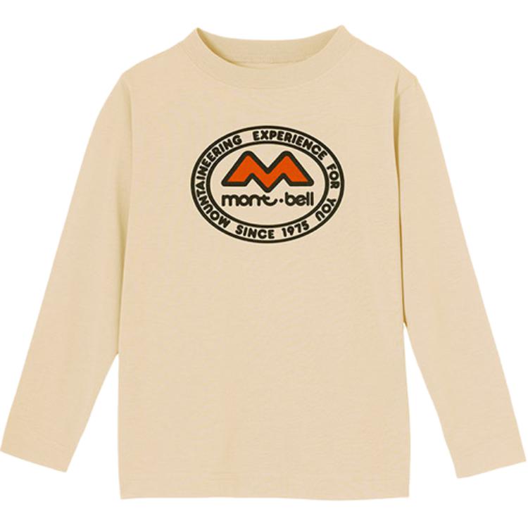 Футболка для детей Crew Neck Moderate MONTBELL, marine/nv — фото 2