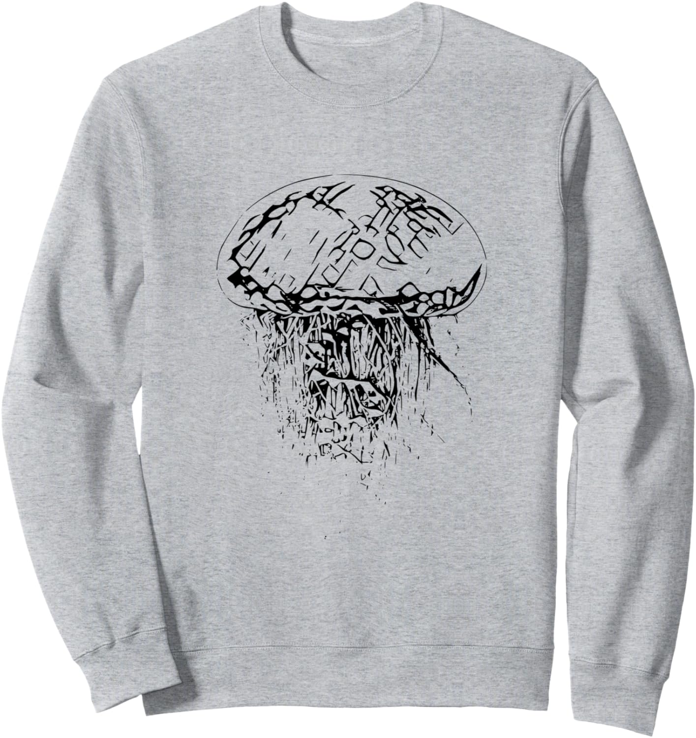 

Толстовка с изображением медузы Jellyfish Gift Ocean Animals Men Women - Boy Girl, серый