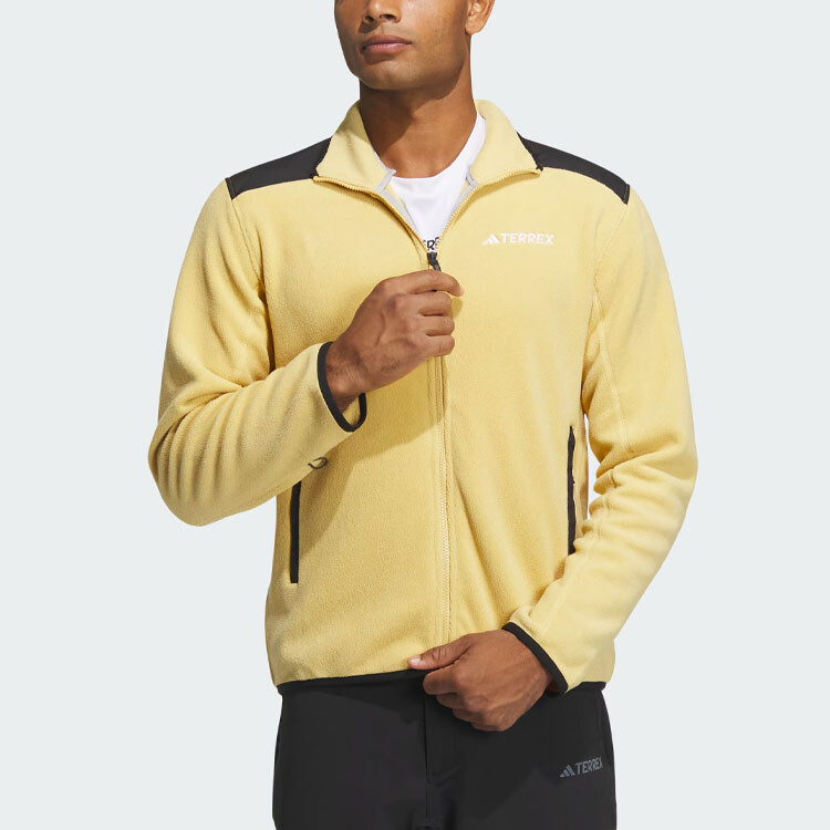Terrex Velvet Jacket Men Yellowish Adidas, светло-желтый — фото 2