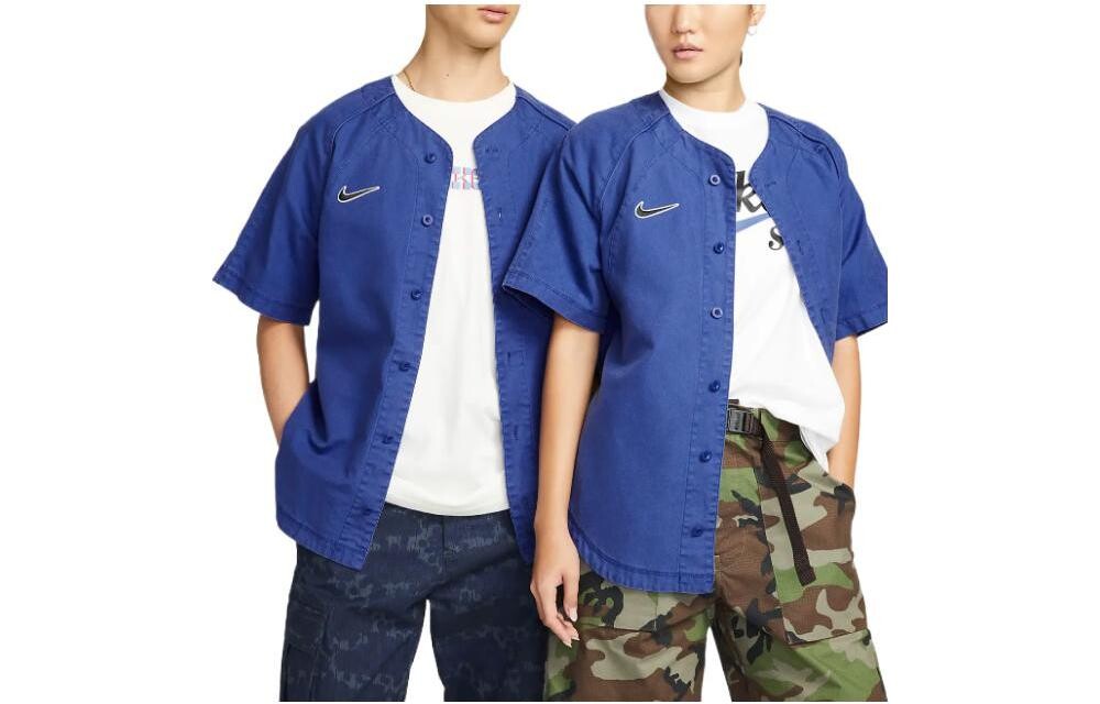 

Бейсбольная майка унисекс Nike, цвет Blue