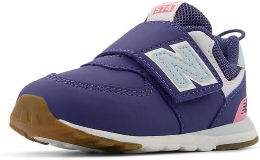 

Кроссовки New Balance 574 New-b для маленьких мальчиков на липучке, Dream State/Frosted Glass