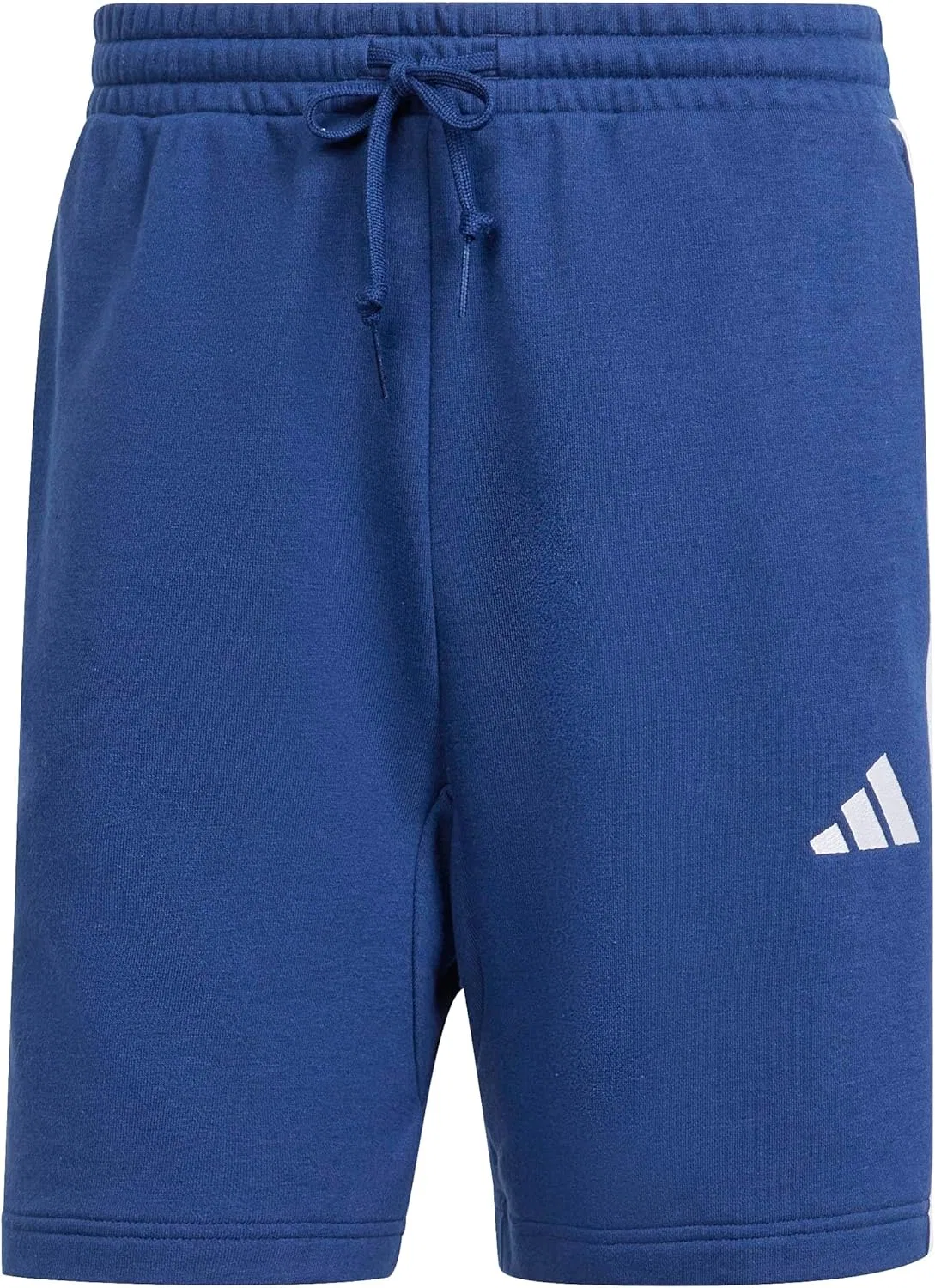 Шорты спортивные с тремя полосками adidas, темно-синие/белые
