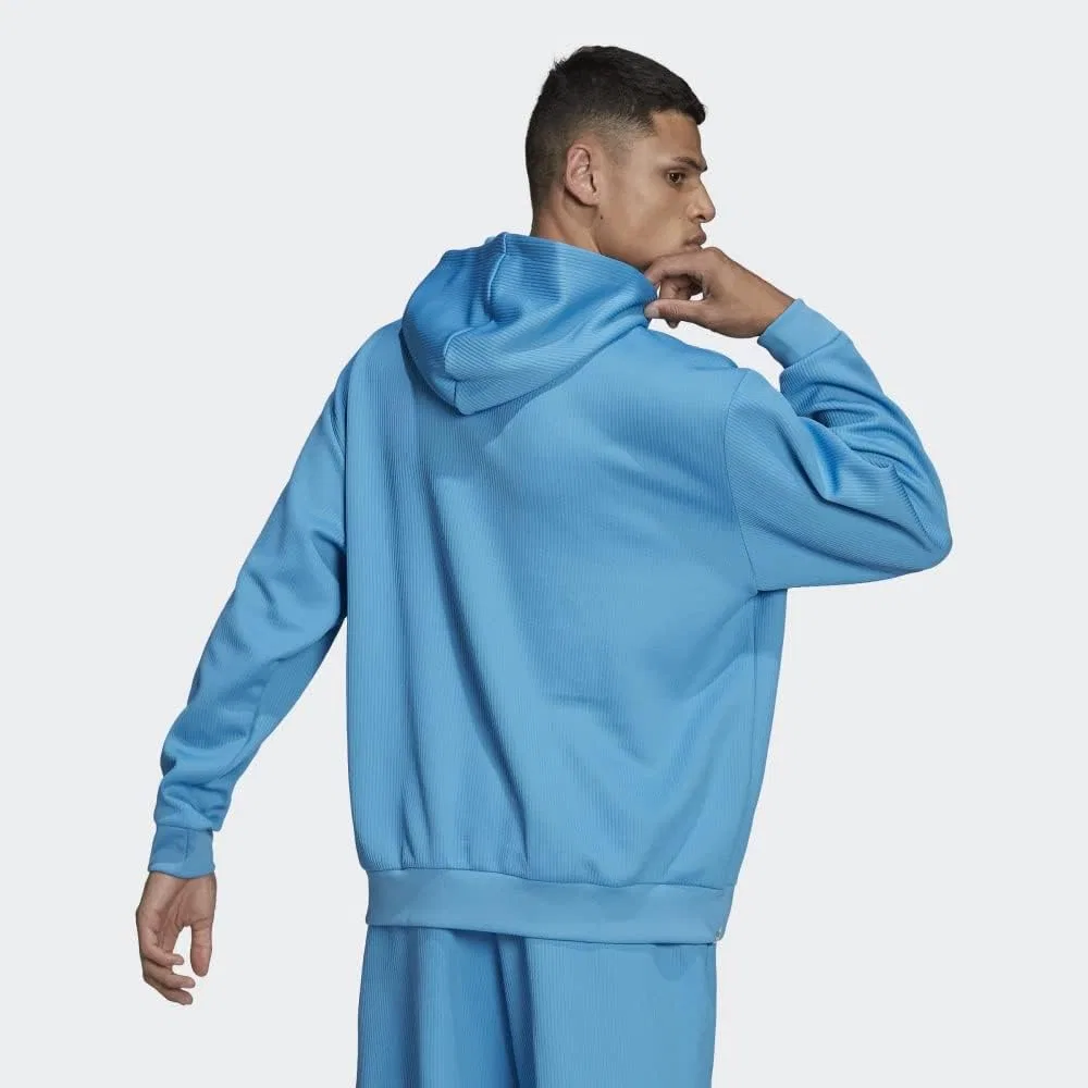 Мужская плиссированная толстовка с трилистником adidas Originals Adicolor — фото 4