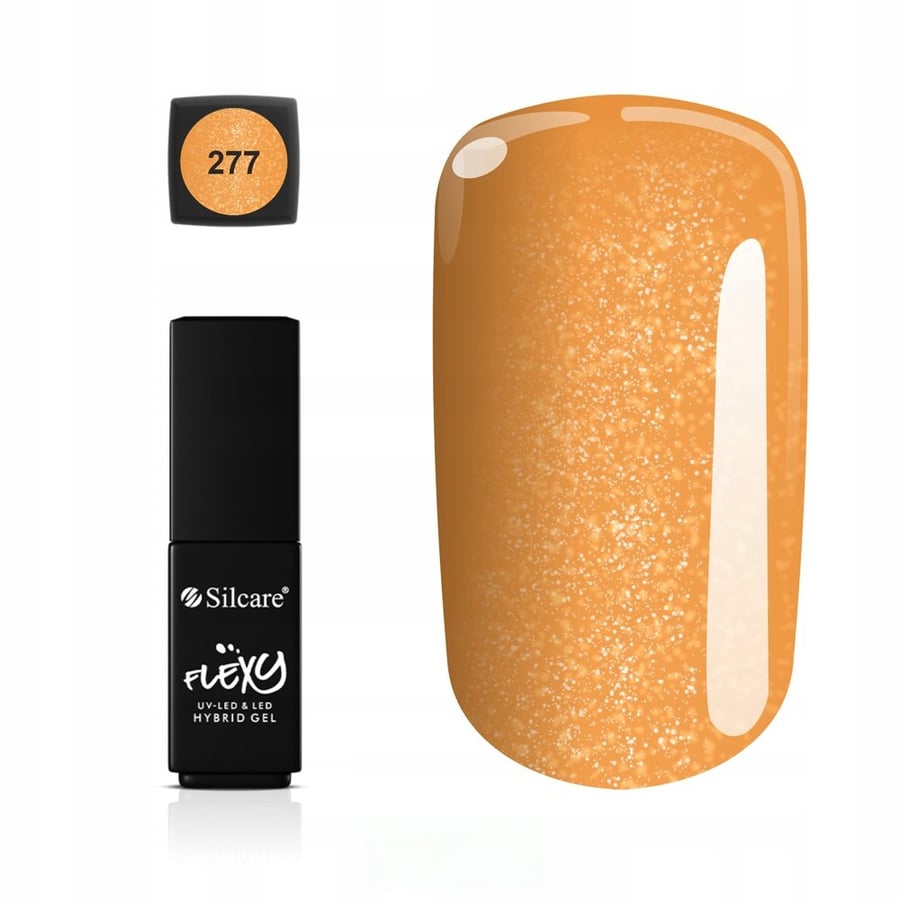 

Гибридный лак для ногтей Silcare Flexy 277 4,5 г