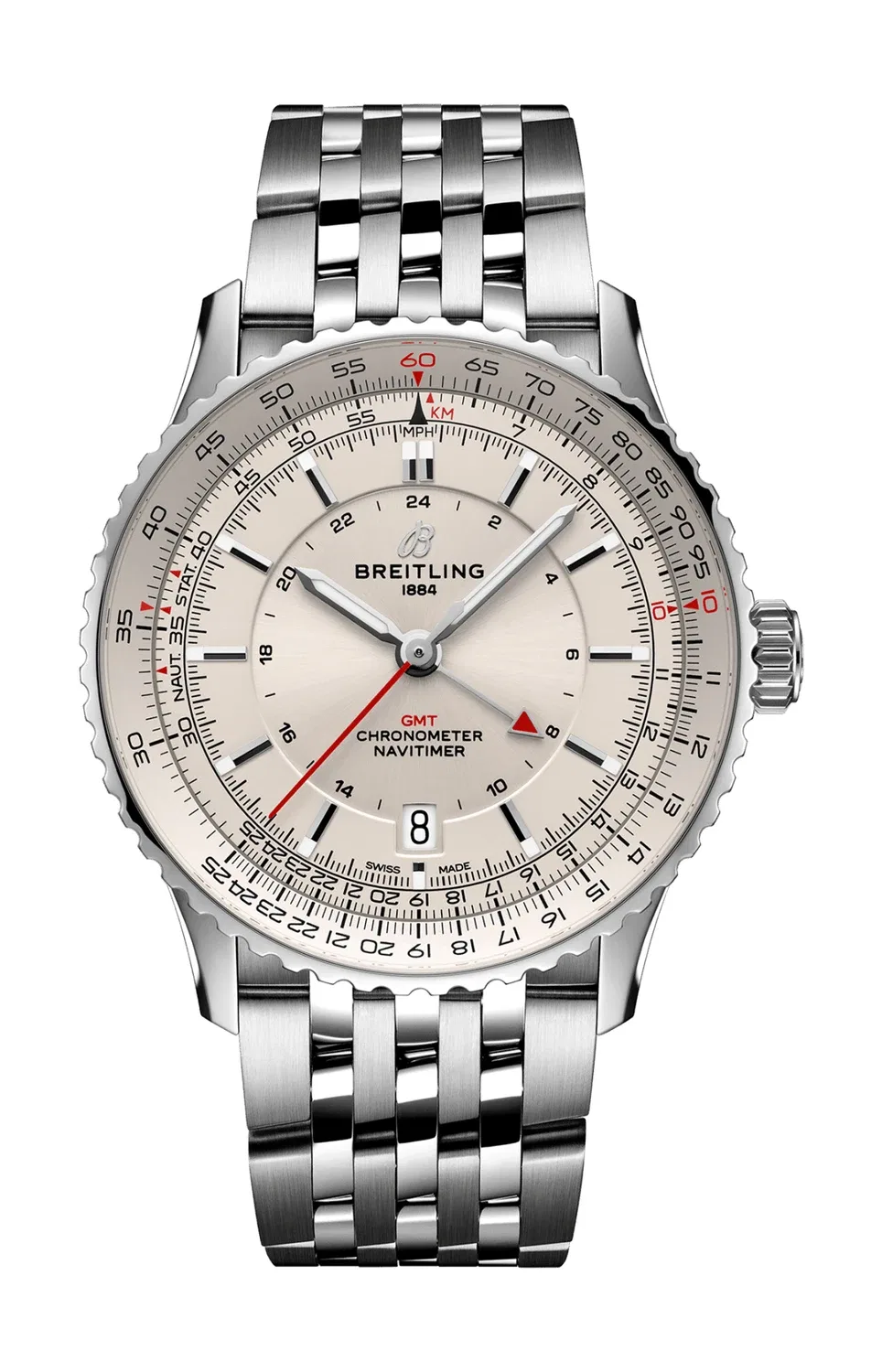 NAVITIMER AUTOMATIC GMT 41 - A32310211G1A1 BREITLING, черный