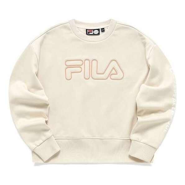 

Свитер logo pullover 'beige' Fila Fusion, бежевый