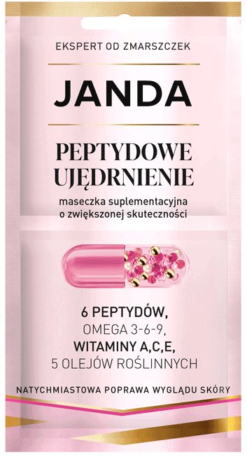 

Укрепляющая маска для лица Janda Peptide Firming Face Mask Vit. A, E, C Omega 3-6-9 8 мл