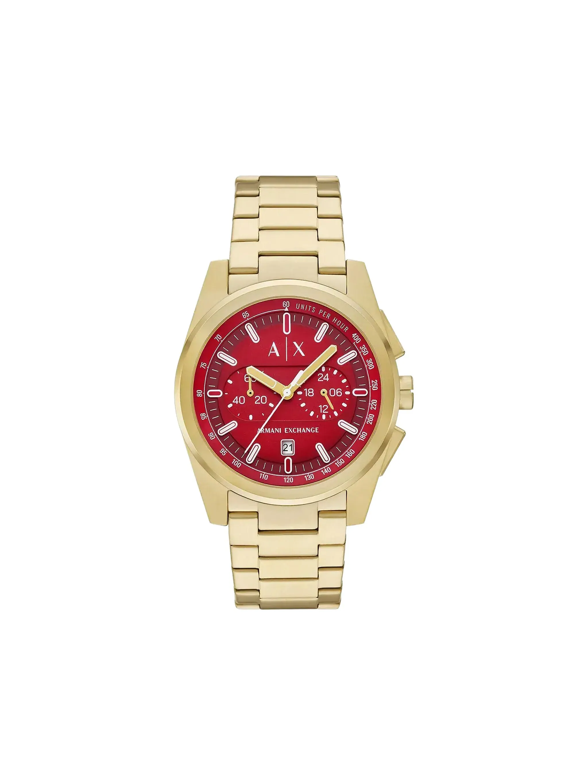 

Наручные часы 42 мм Armani Exchange, красный