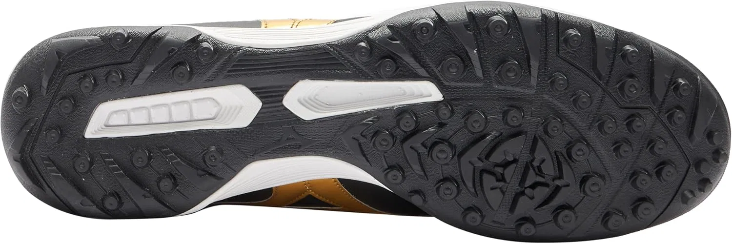 Футбольные кроссовки Mizuno Unix для искусственного газона, Black Gold Dark Shawdow — фото 2