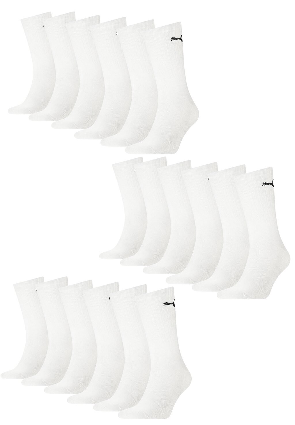 

Носки MULTIPACK 18ER PACK UNISEX Puma, цвет white