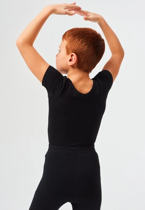 Футболка kurzarm leo basic Tanzmuster, Schwarz — фото 3