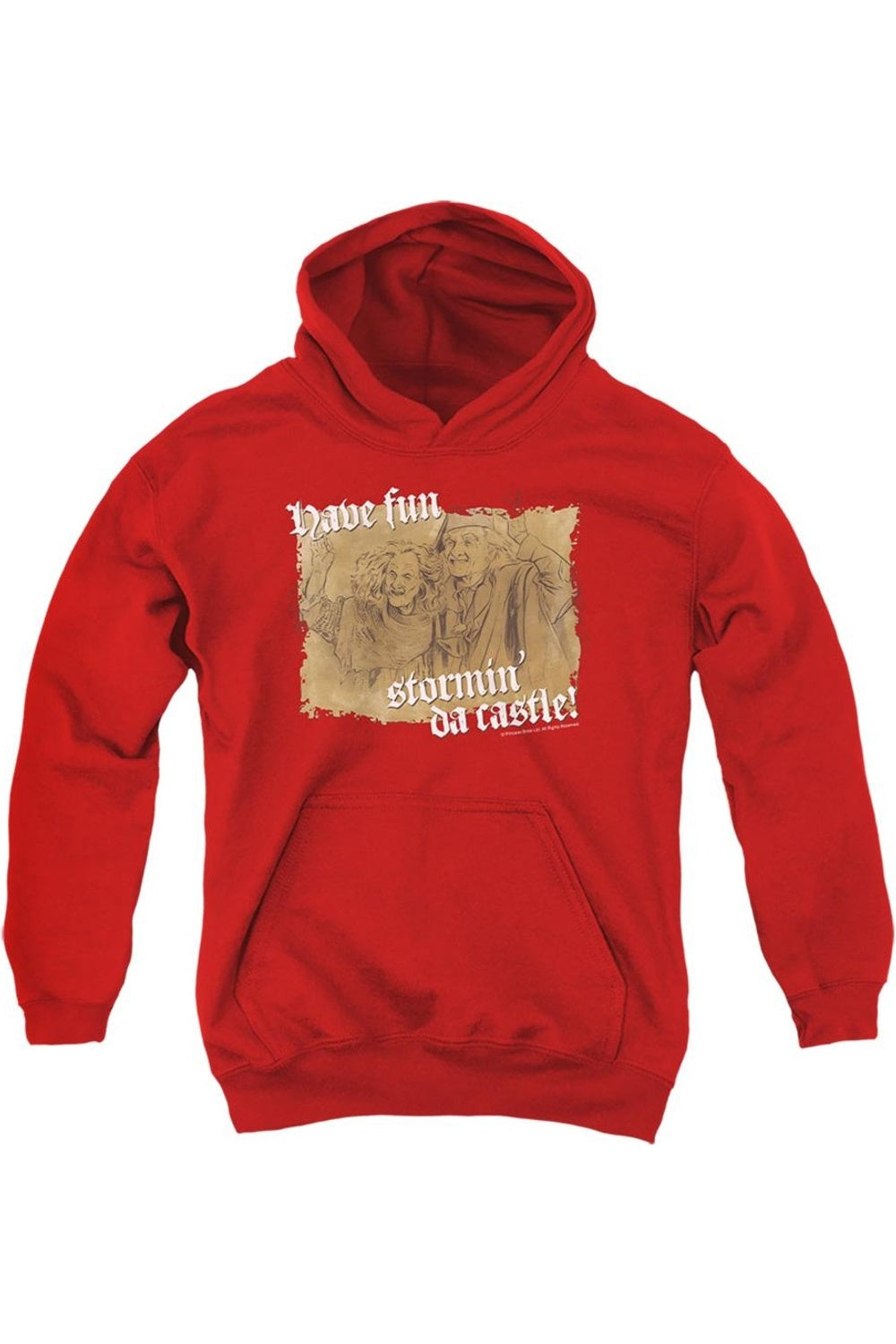 

Детская толстовка Princess Bride "Штурм замка" Gildan, красный