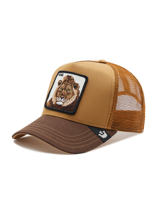 

Бейсболка The King Lion 101-0388 Goorin Bros, коричневый