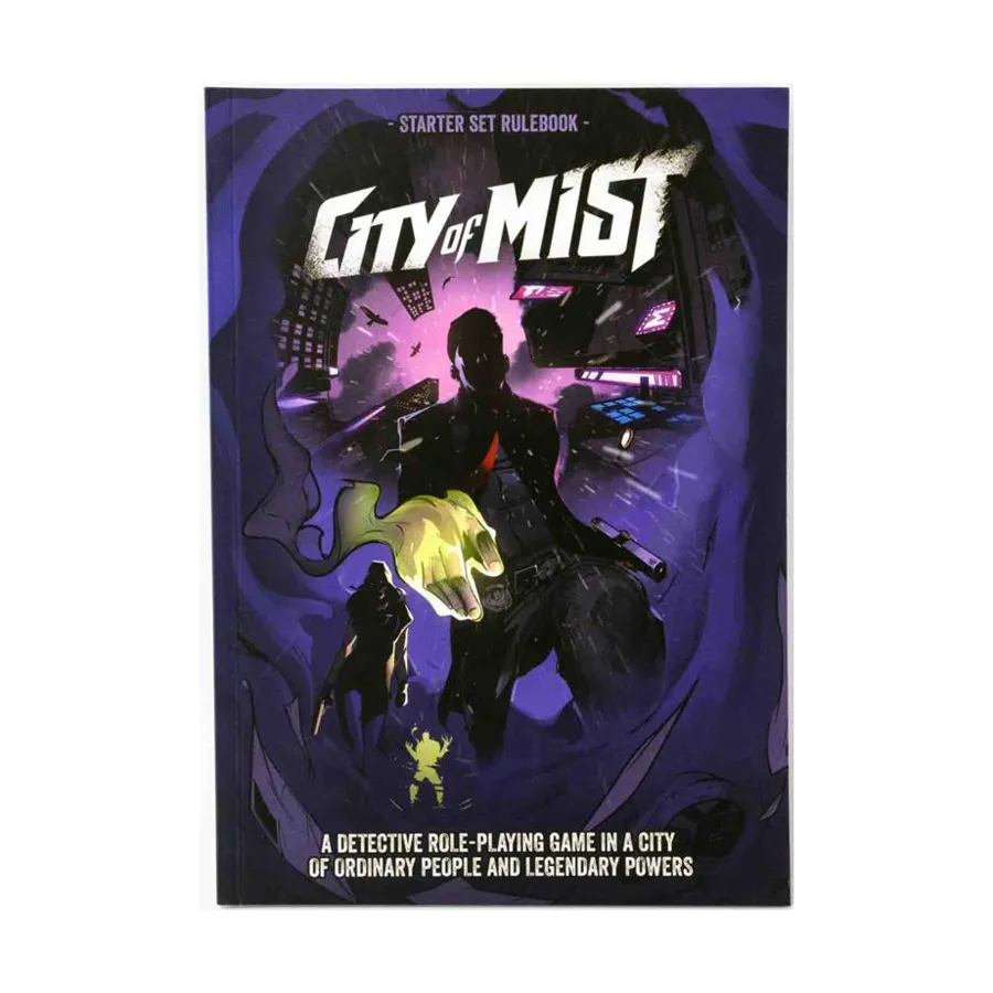 

City Of Mist - Starter Set, Rulebook Only!, City of Mist, мягкая обложка