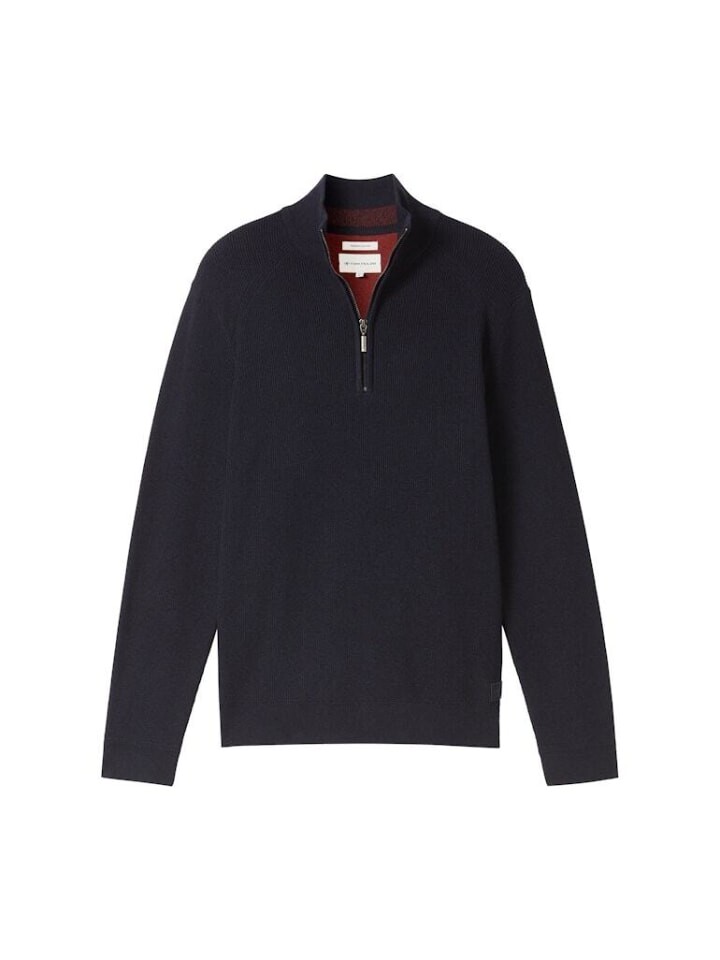 

Пуловер Tom Tailor Pullover, цвет knitted navy melange