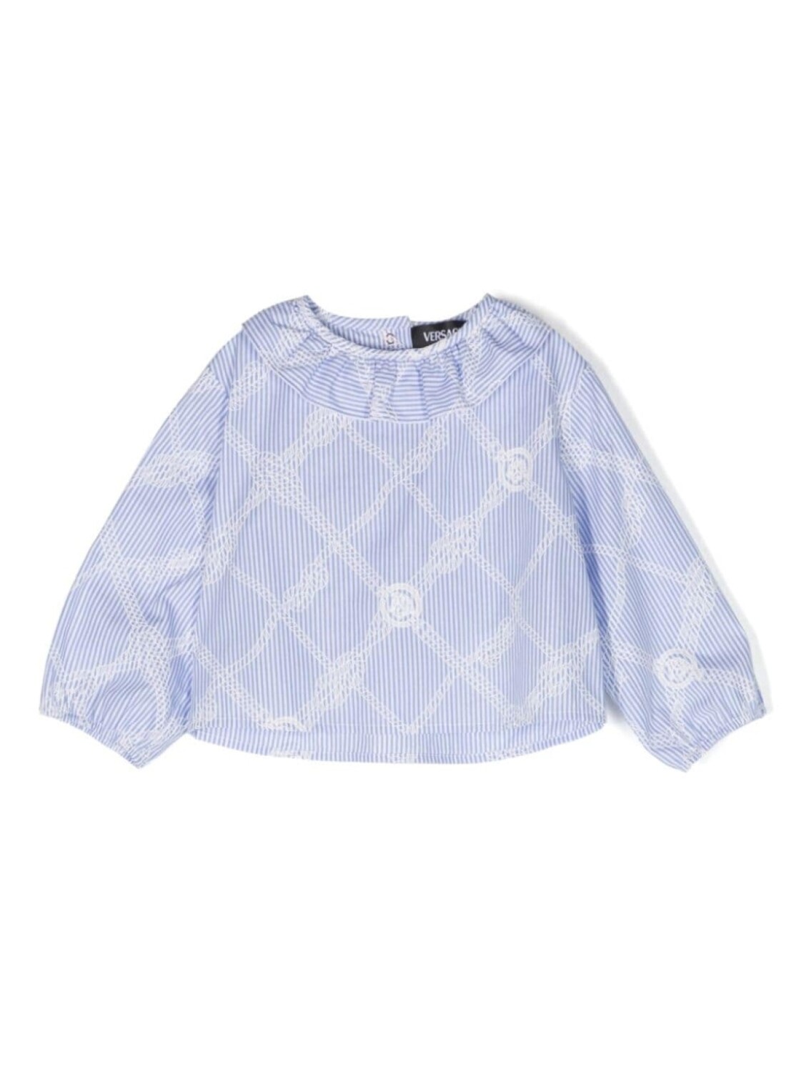 

Versace Kids блузка с принтом, синий