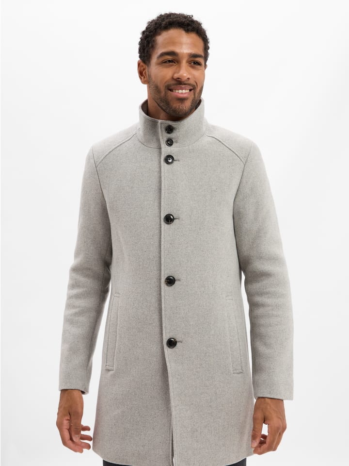 

пальто светло-серого цвета Finshley & Harding