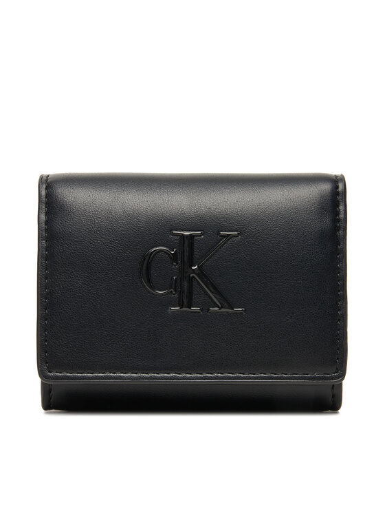 

Маленький женский кошелек Bold Ck Medium Bifold LV04F1047G Calvin Klein, чёрный