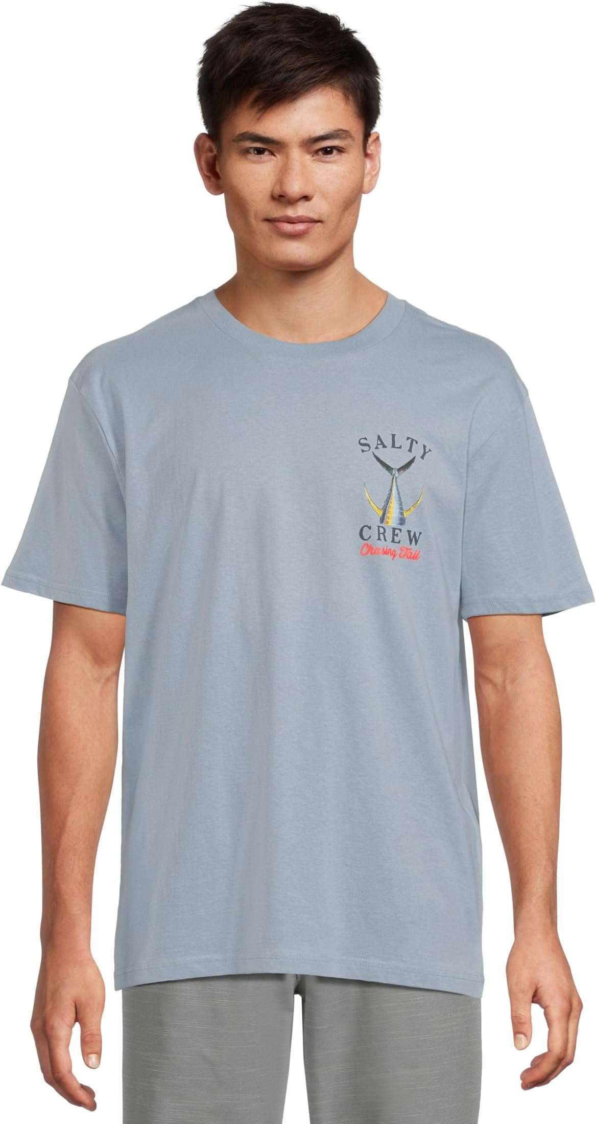 

Мужская классическая футболка с коротким рукавом Salty Crew, Blue Fog