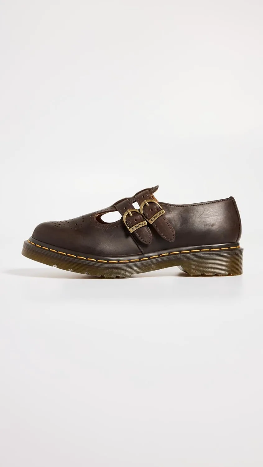 Женские ботинки Dr. Martens 8065 Mary Jane, темно-коричневый — фото 2