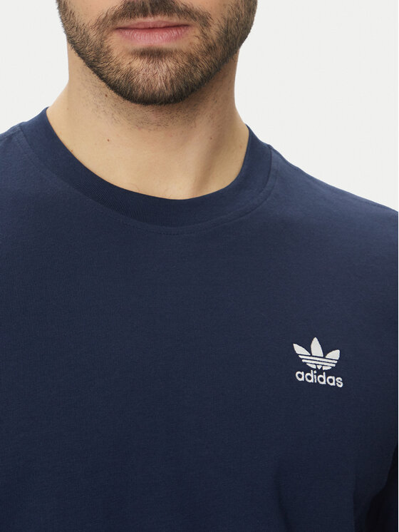 Футболка обычного кроя Trefoil Essentials JC9989 Adidas, синий — фото 4