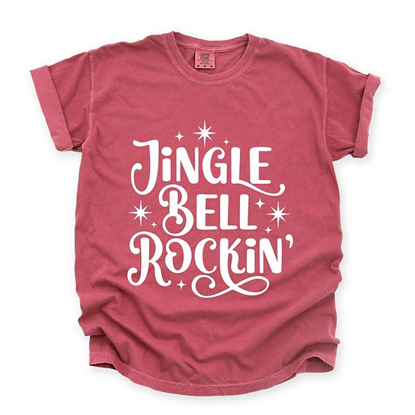 

Футболка Jingle bell rockin' sparkle для женщин, окрашенная в готовом виде Simply Sage Market, Crimson, Зеленый, Футболка Jingle bell rockin' sparkle для женщин, окрашенная в готовом виде Simply Sage Market, Crimson