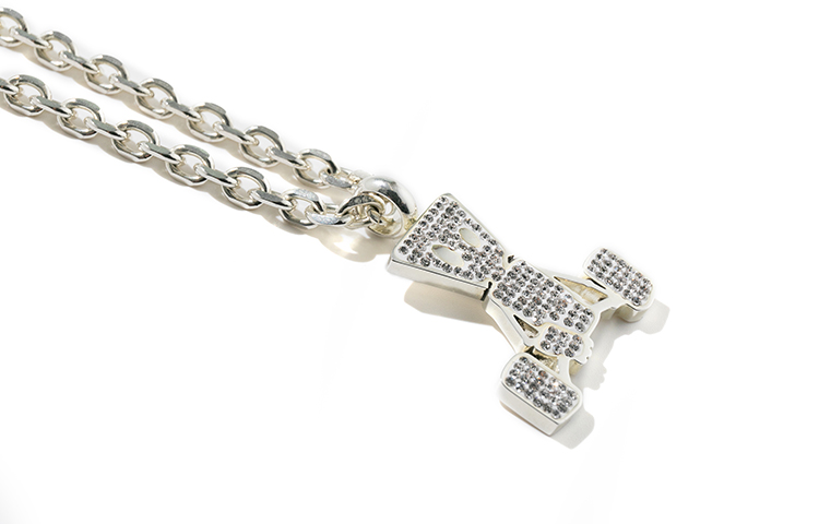 

DANGEROUSPEOPLE Серебряное колье из нержавеющей стали унисекс