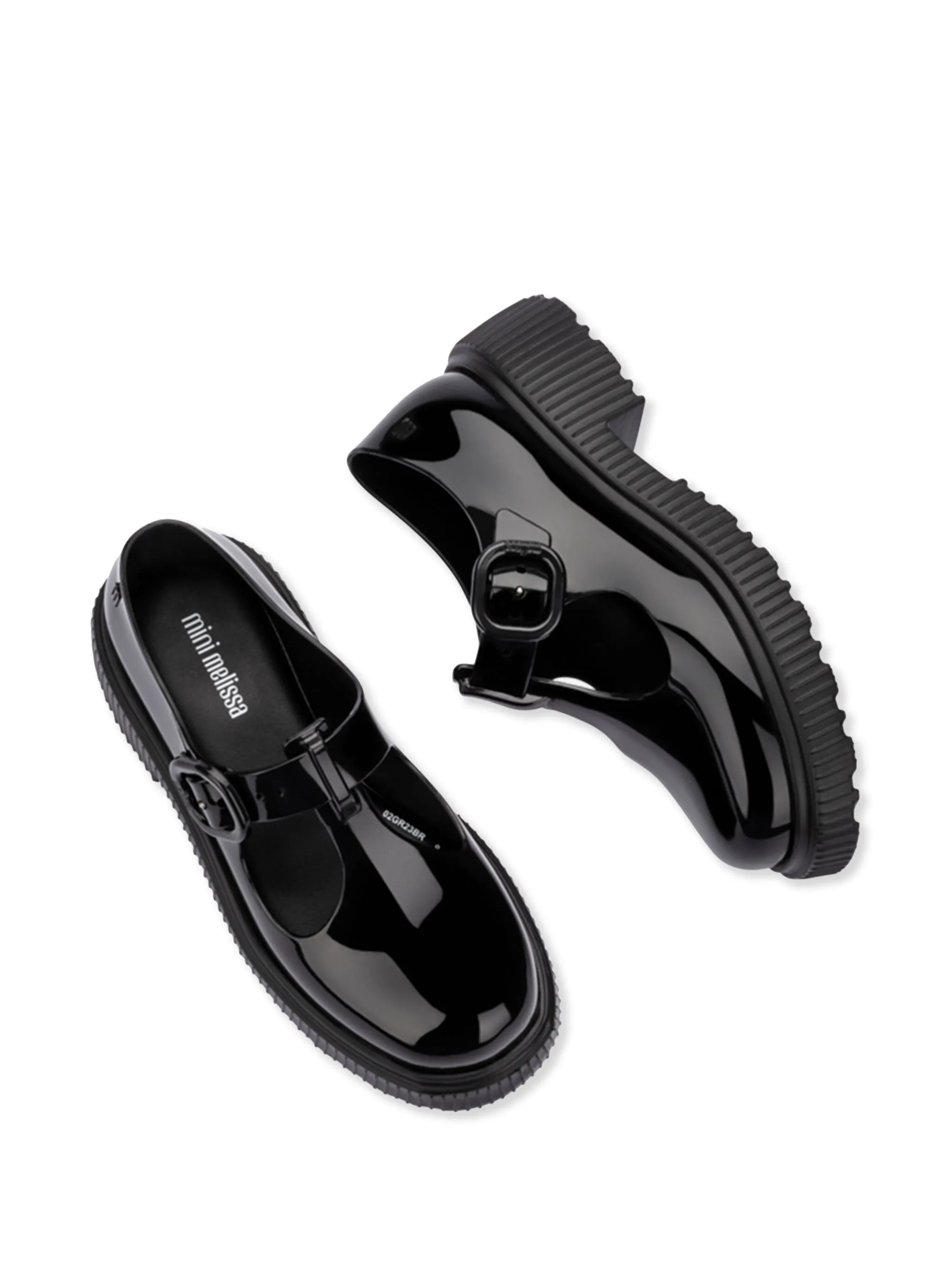 Босоножки Jackie с Т-образным ремешком Mini Melissa, черный — фото 4